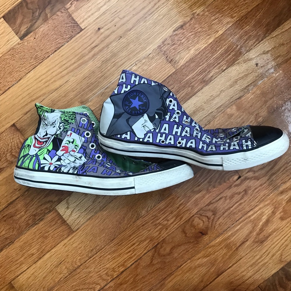 Converse Chuck Taylor Batman Joker Sneakers